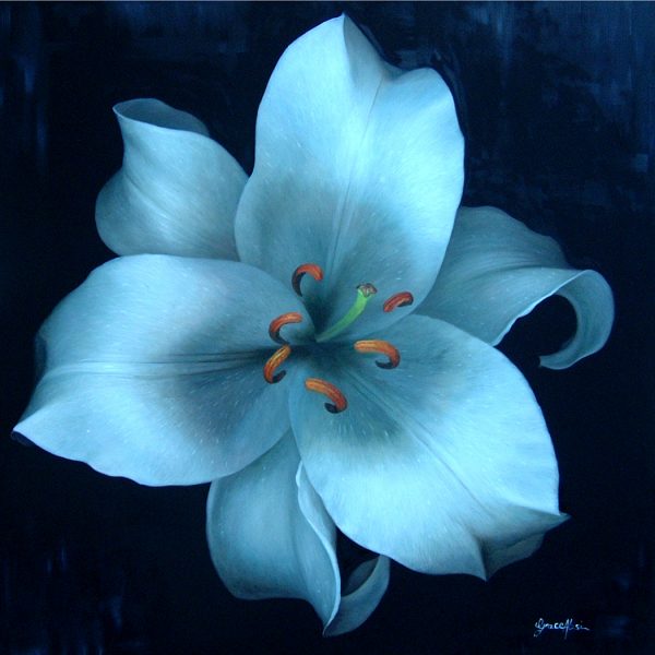 Grace Absi oil painting lilium