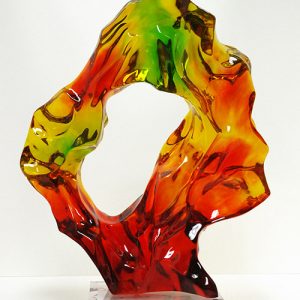 grace Absi Acrylic sculpture, Rocky