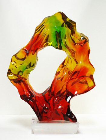 grace Absi Acrylic sculpture, Rocky